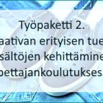 Tutustu tästä linkistä työpakettiin 2
